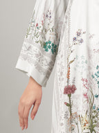 2 Piece Silk Suit- Embellished (Pret)