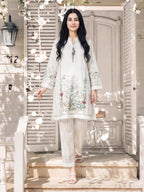 2 Piece Silk Suit- Embellished (Pret)