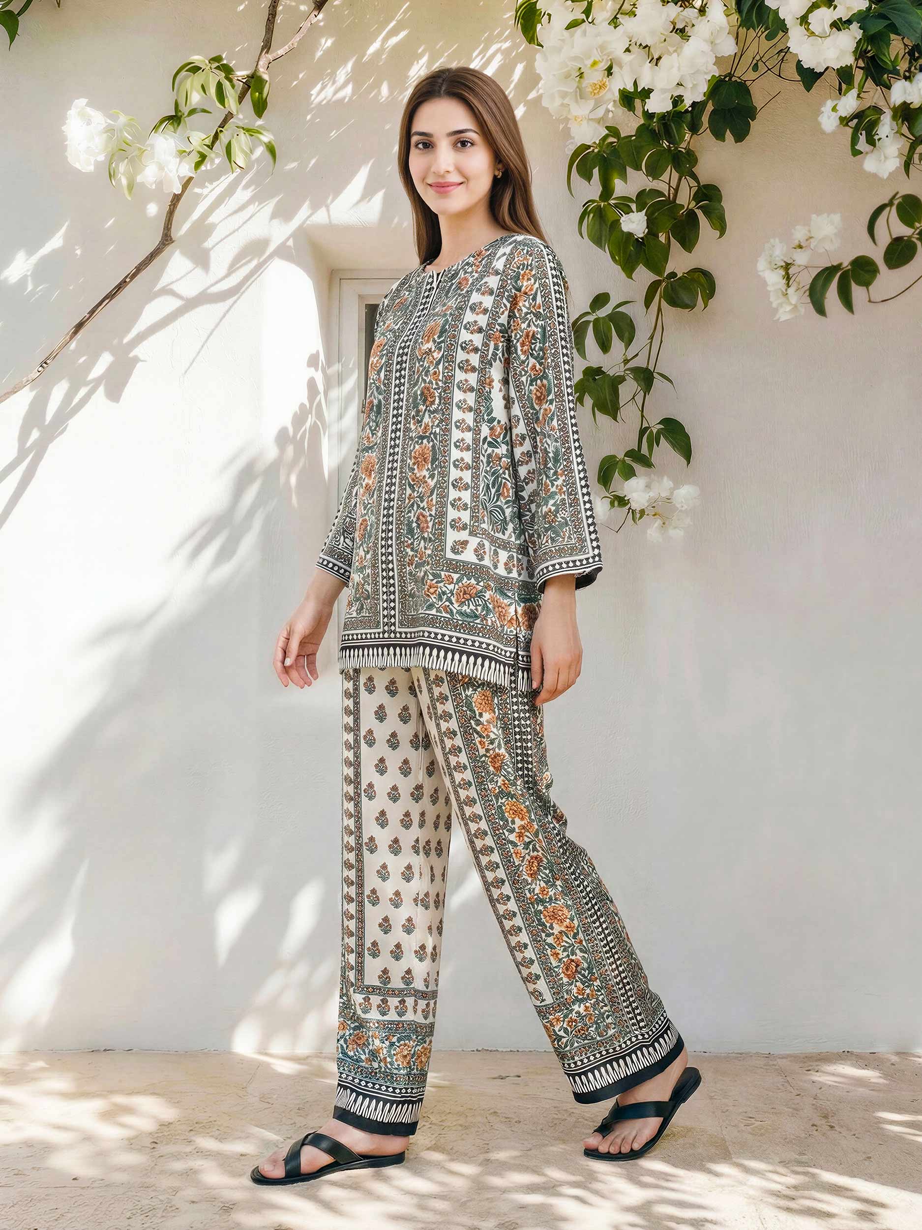 Silk Co-ord Set