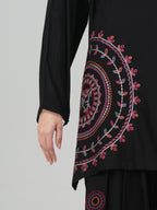 2 Piece Viscose Suit- Embroidered (Pret)