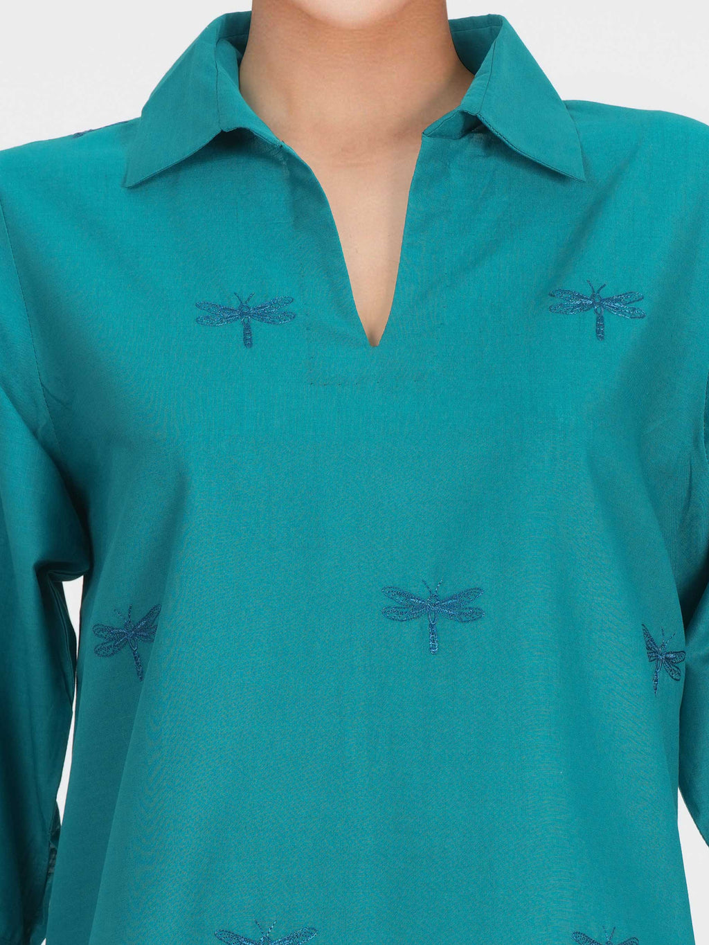 Lawn Co-ord set- Embroidered