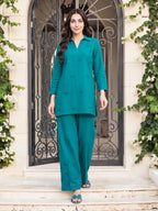Lawn Co-ord set- Embroidered