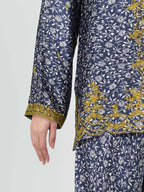 Silk Co-ord Set- Embroidered
