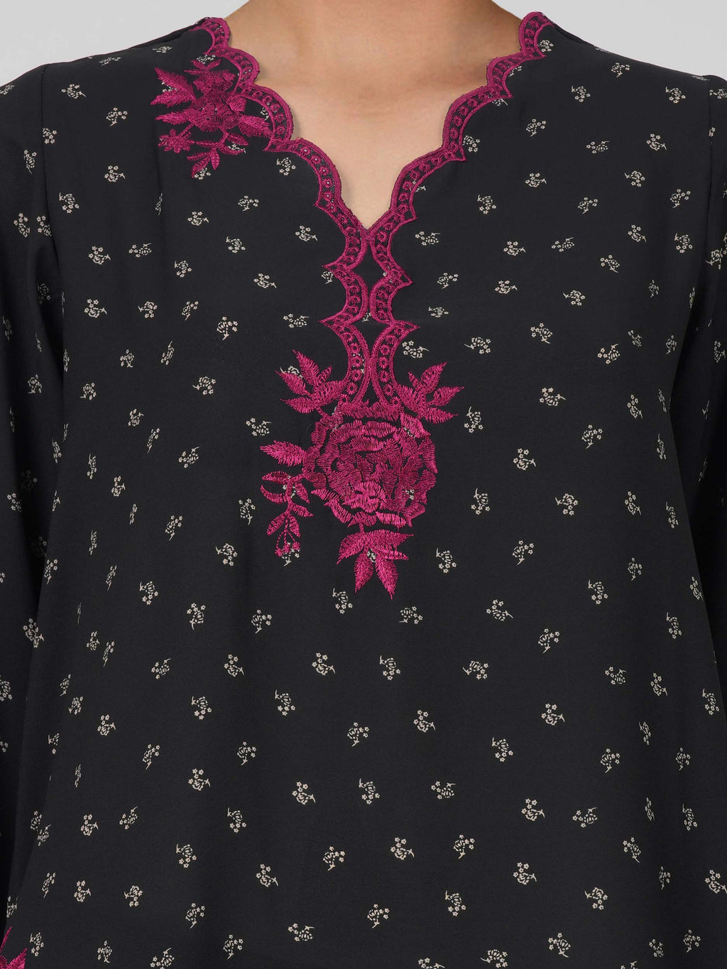 2 Piece Grip Suit- Embroidered (Pret)