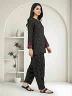 Silk Co-ord Set- Embroidered