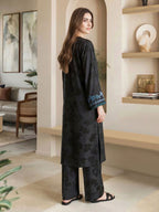 2 Piece Silk Suit- Embroidered (Pret)