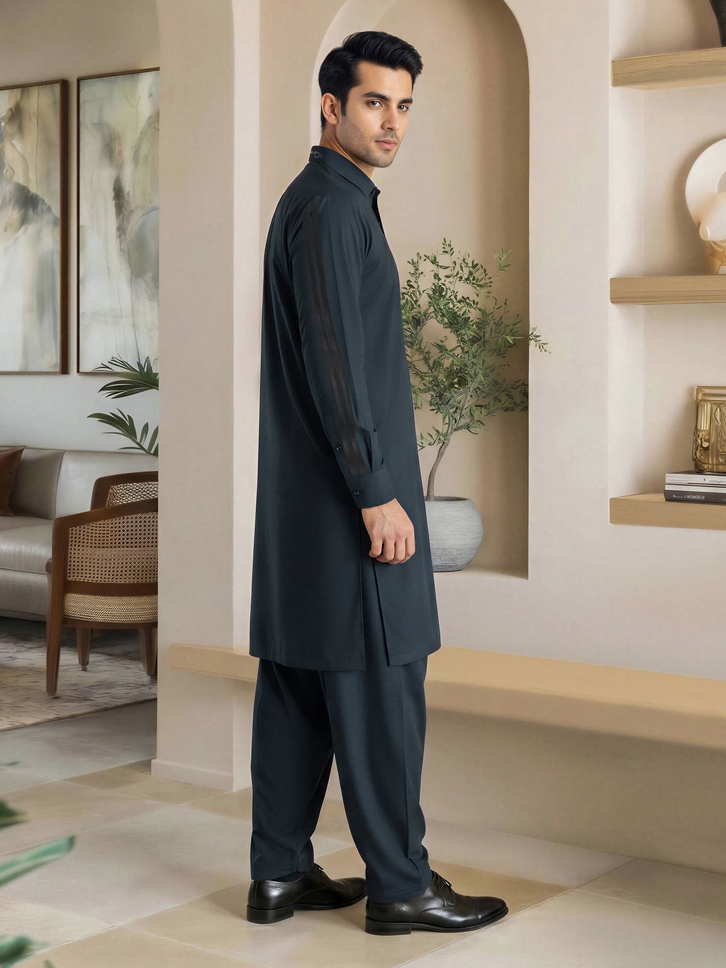 Wash & Wear Texture Suit