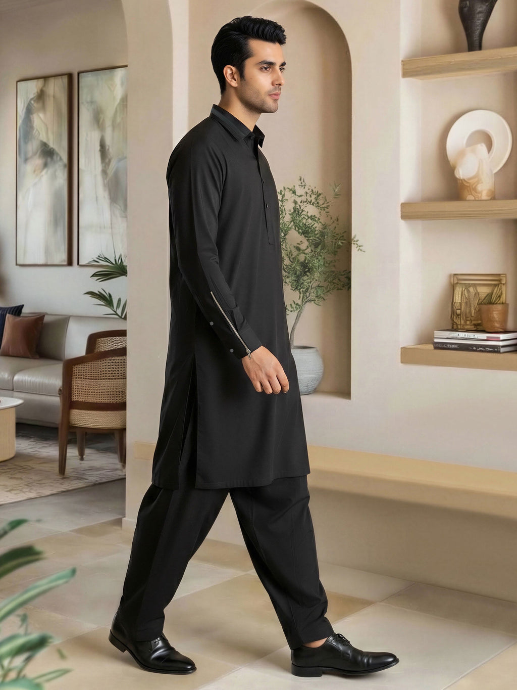 Wash & Wear Texture Suit