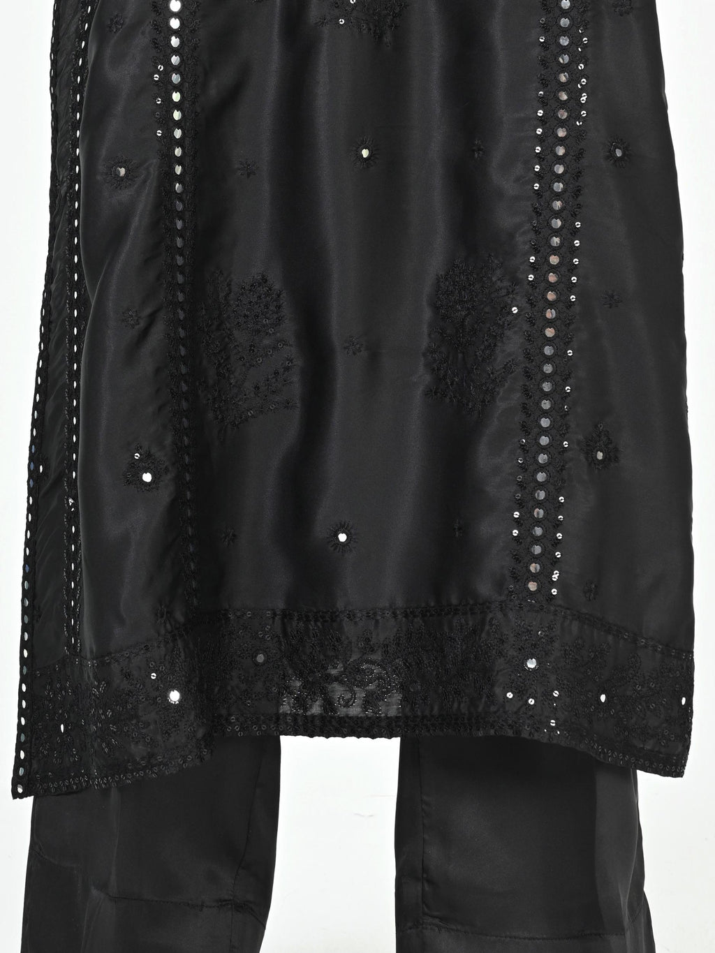2 Piece Silk Suit- Embroidered (Pret)