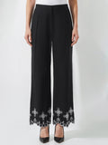 Cambric Trousers- Embroidered (Pret)
