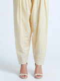 Cambric Shalwar- Embroidered (Pret)
