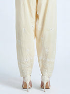 Cambric Shalwar- Embroidered (Pret)