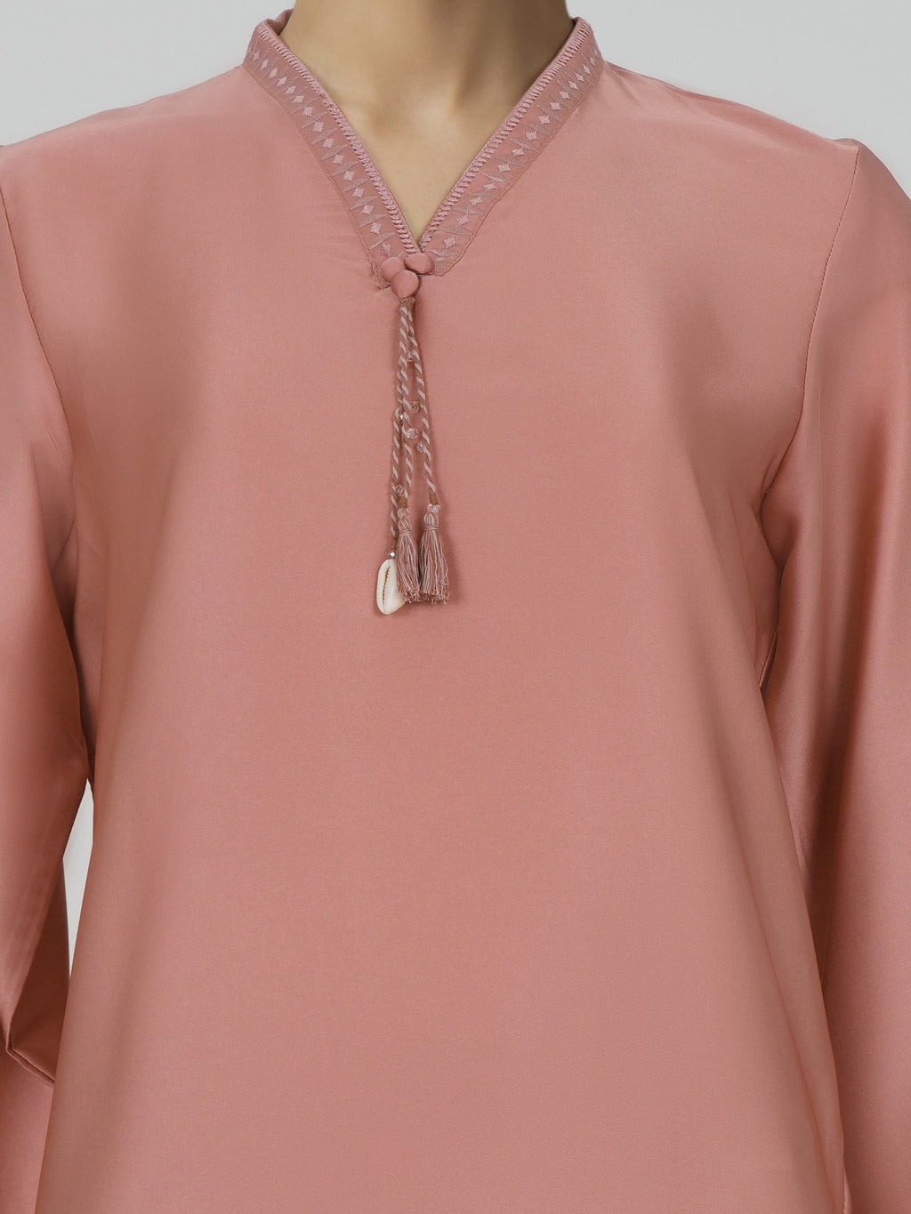 2 Piece Silk Suit- Embroidered (Pret)