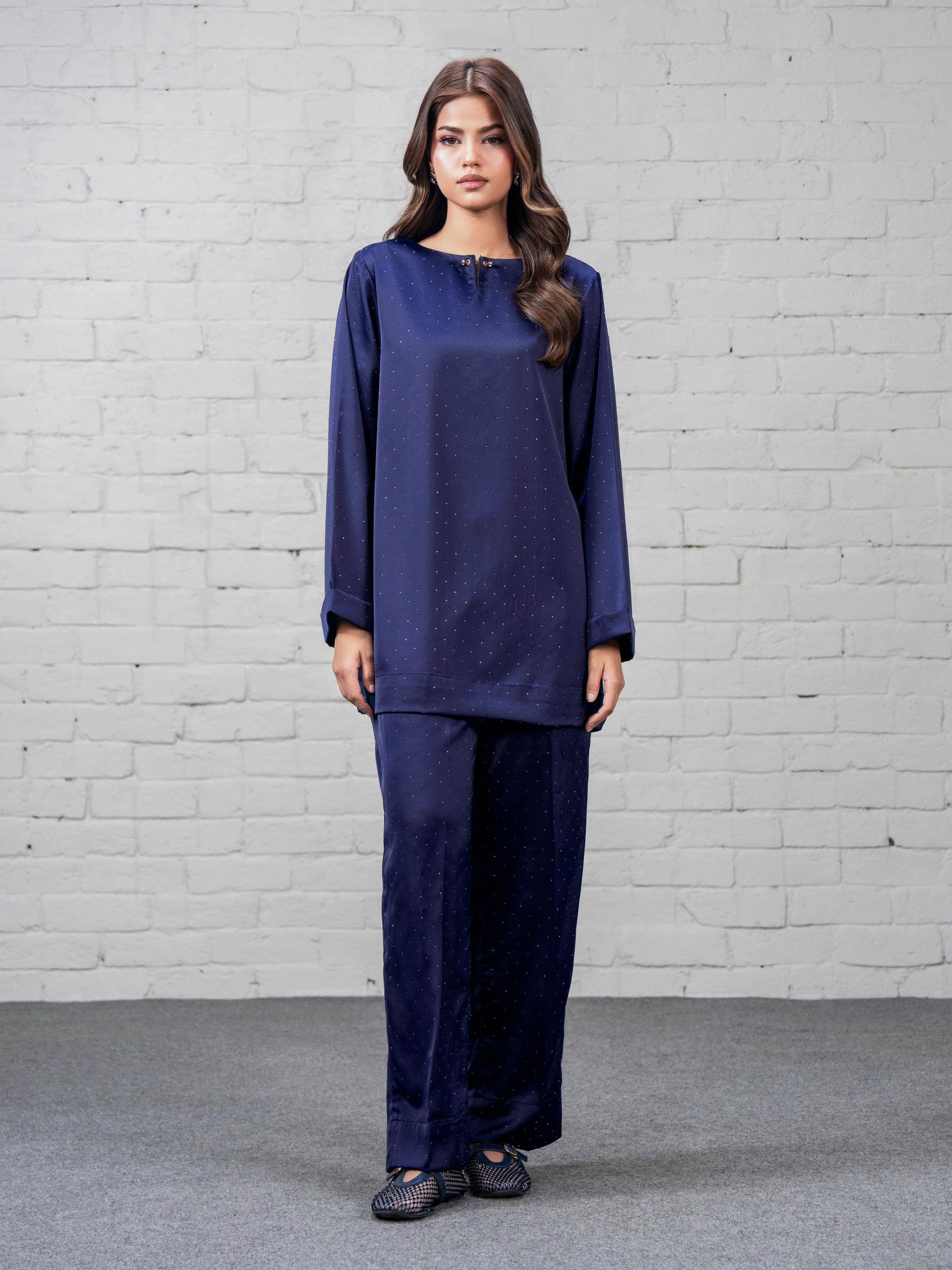 Premium Silk Co-ord set- Embellished