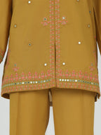 Lawn Co-ord Set- Embroidered