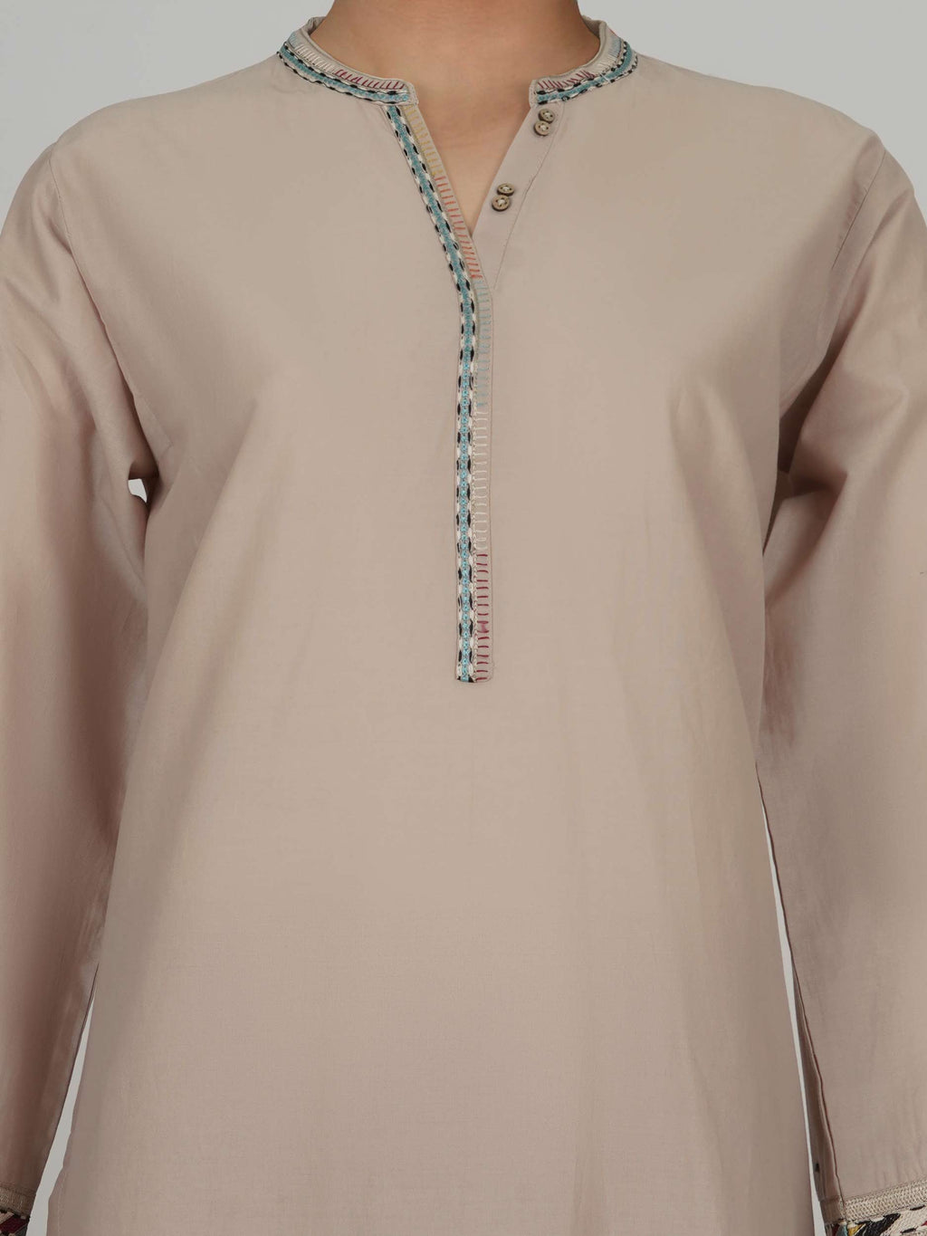 2 Piece Lawn Suit- Embroidered (Pret)
