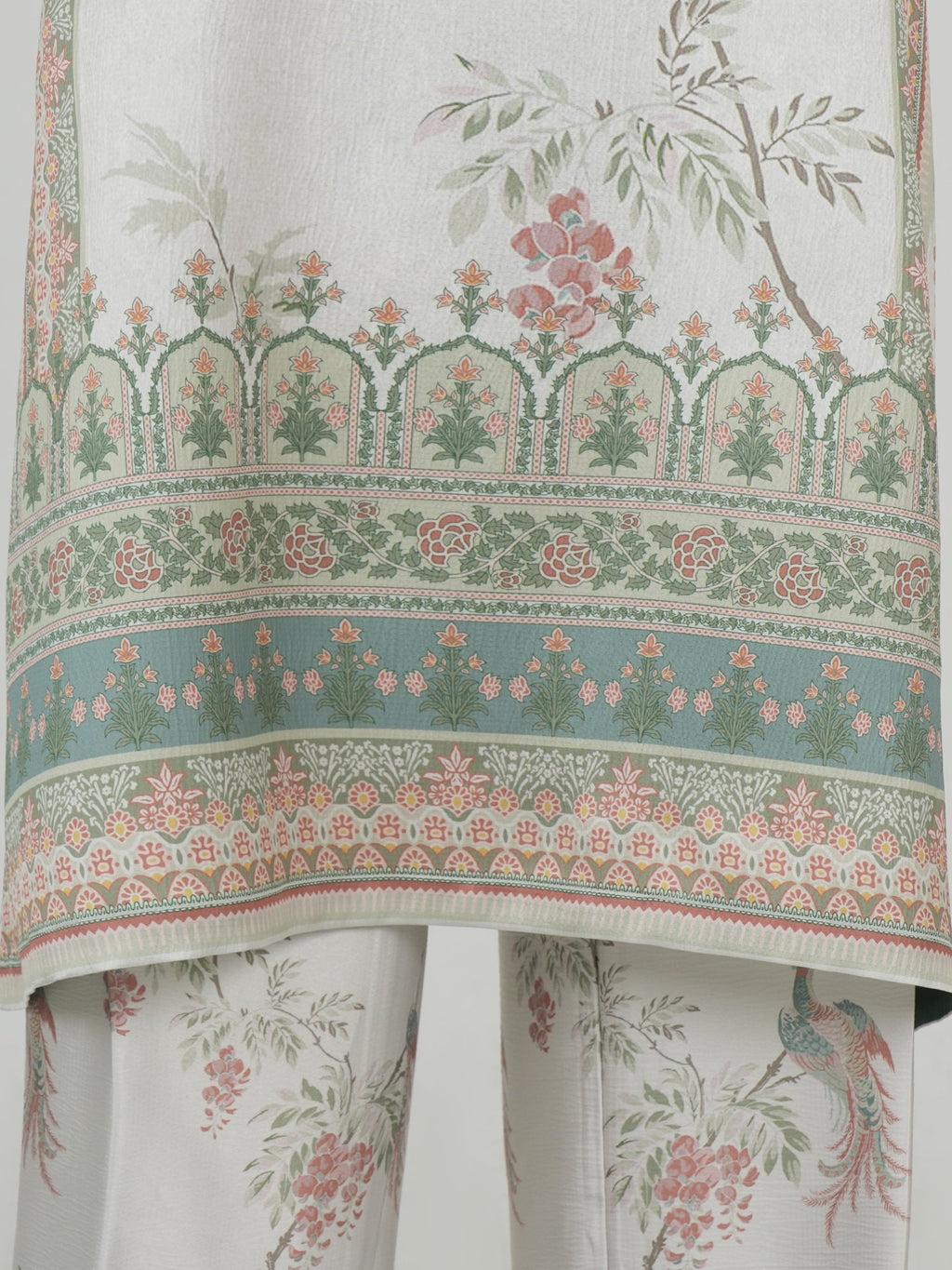 2 Piece Silk Suit- Embellished (Pret)