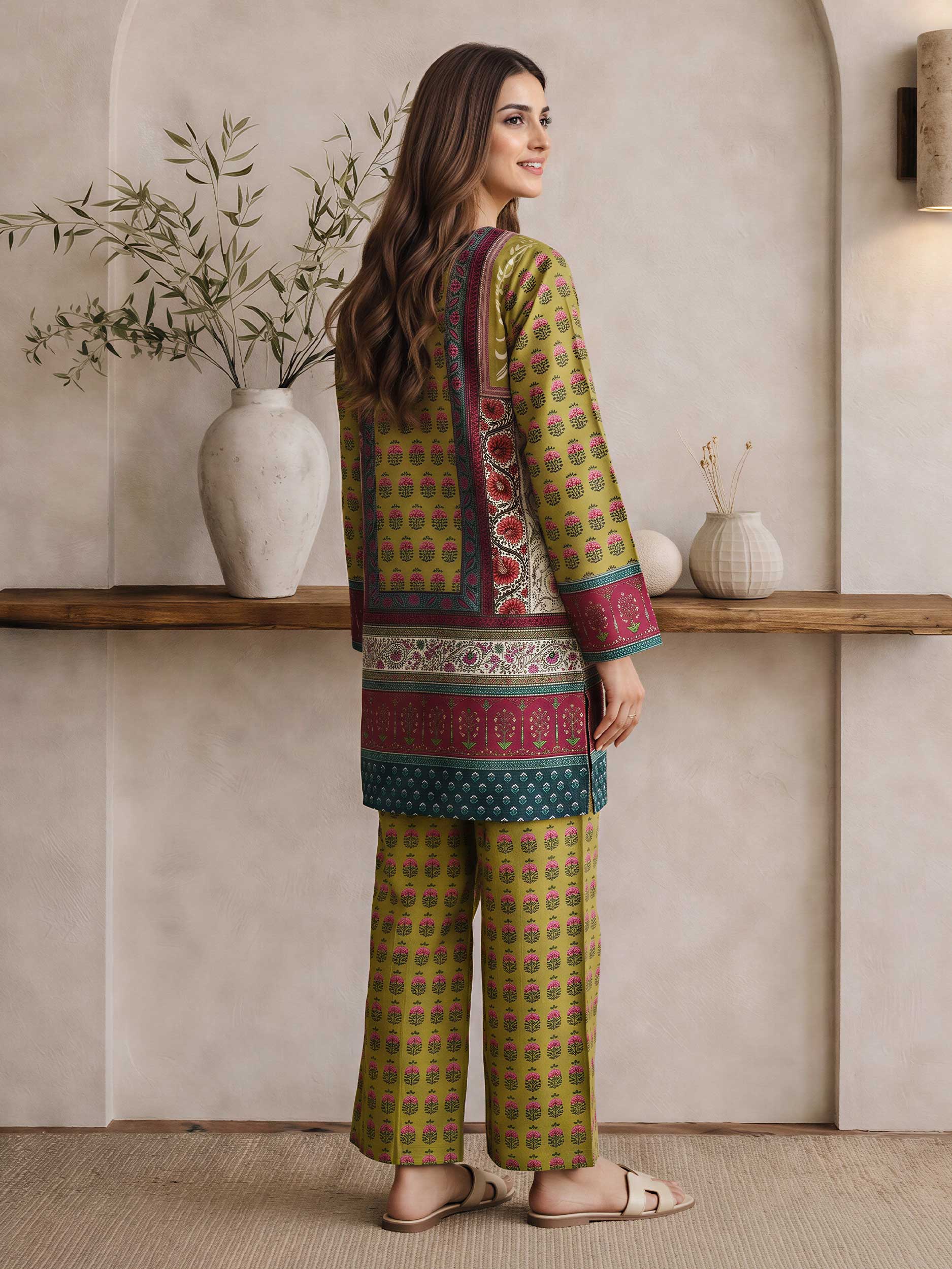 Viscose Cotton Co-ord Set