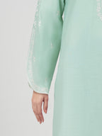 2 Piece Yarn Dyed Suit- Embroidered (Pret)