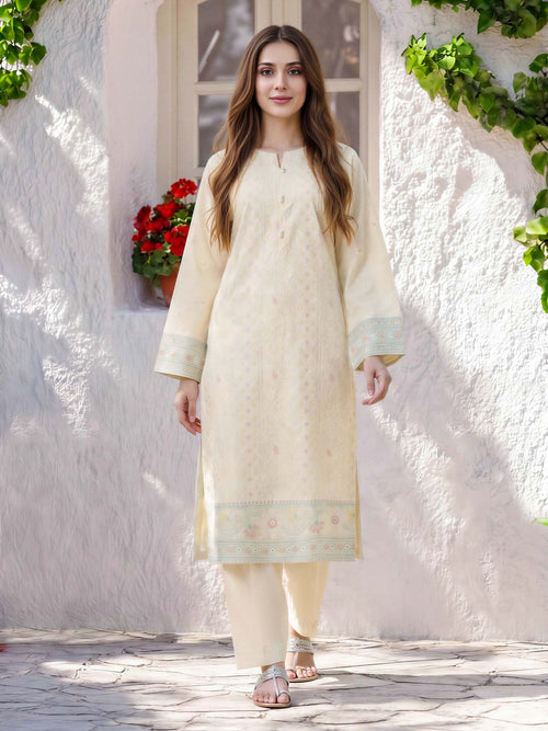 2 Piece Lawn Suit- Embroidered (Pret)