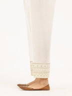 Cambric Trousers-Embroidered (Pret)