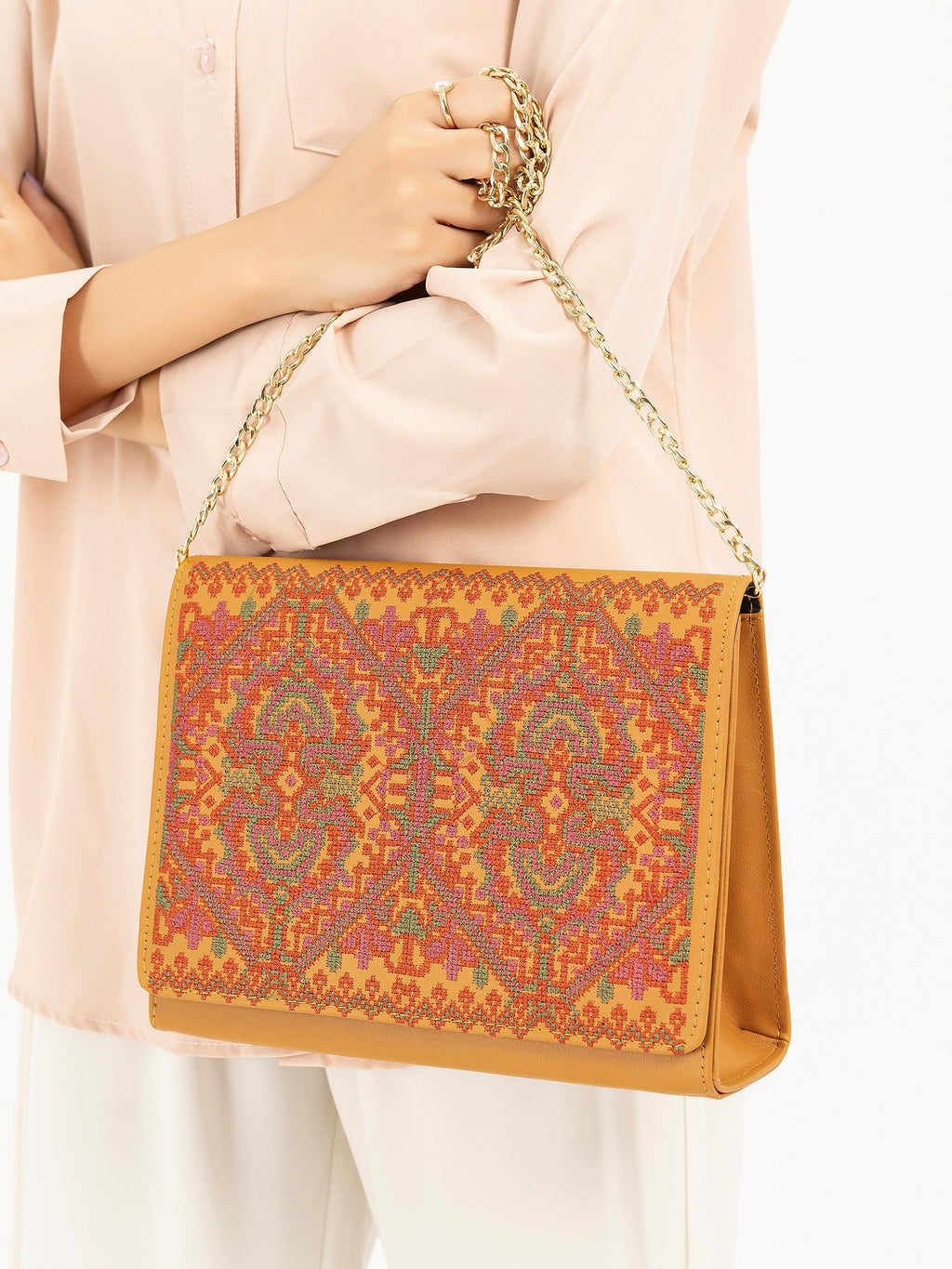 Embroidered Handbag