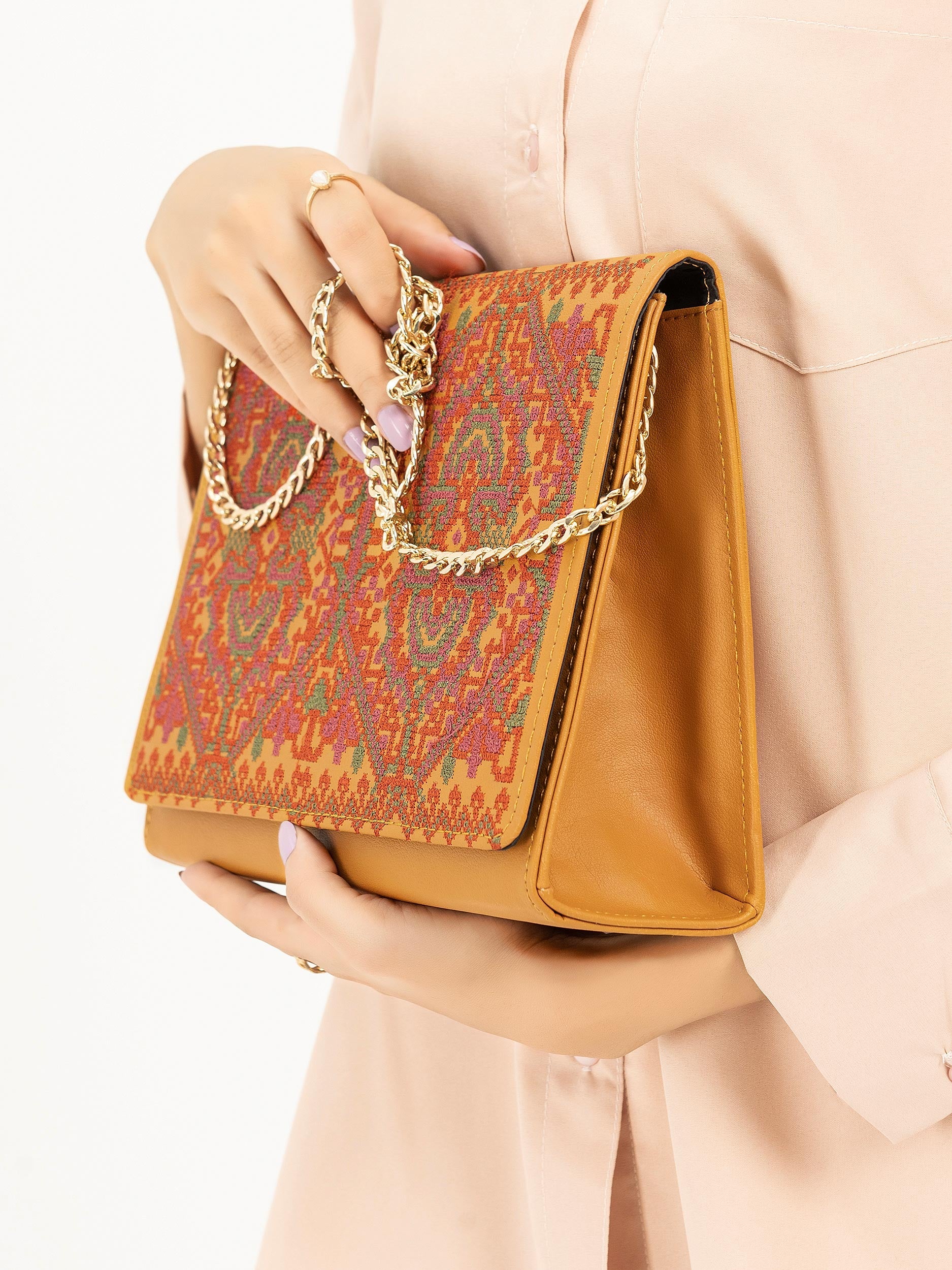 Embroidered Handbag