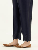 Satin Trousers-Embroidered (Pret)