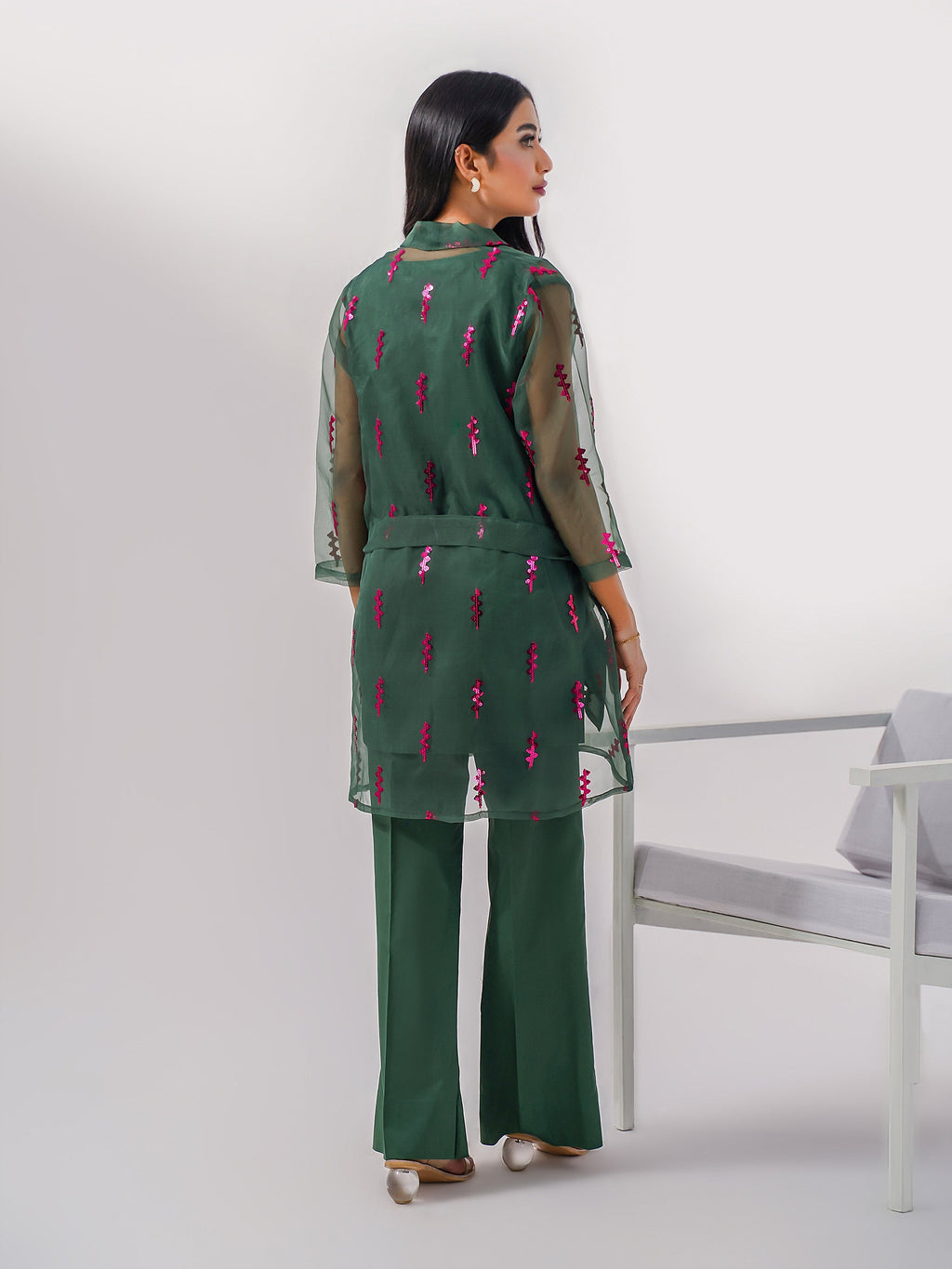 Organza Co-ords-Embroidered