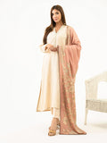 3 Piece Karandi Suit-Embroidered (Pret)