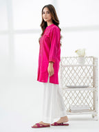 Jacquard Kurti-Embroidered (Pret)