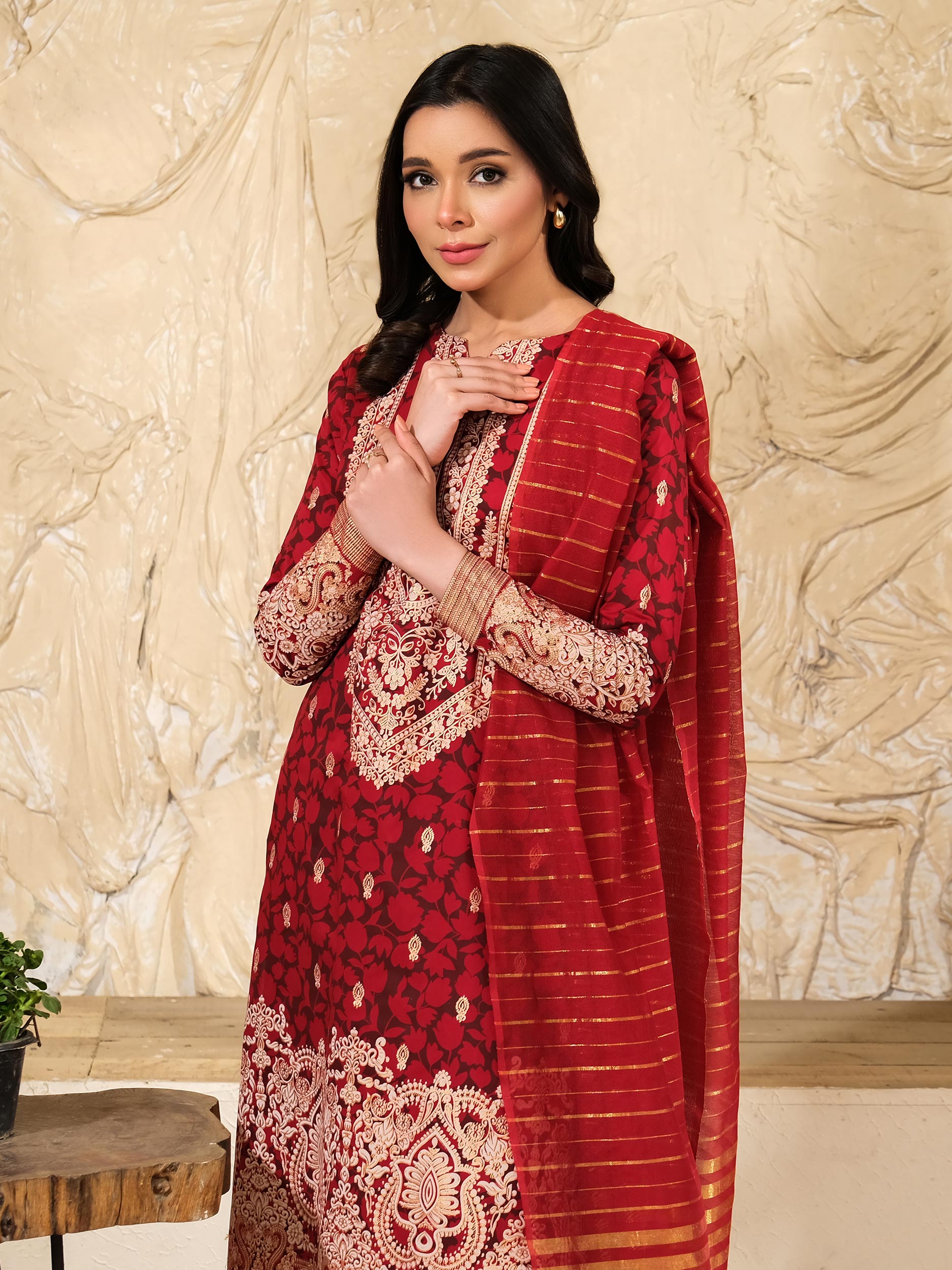 3 Piece Lawn Suit (Pret)