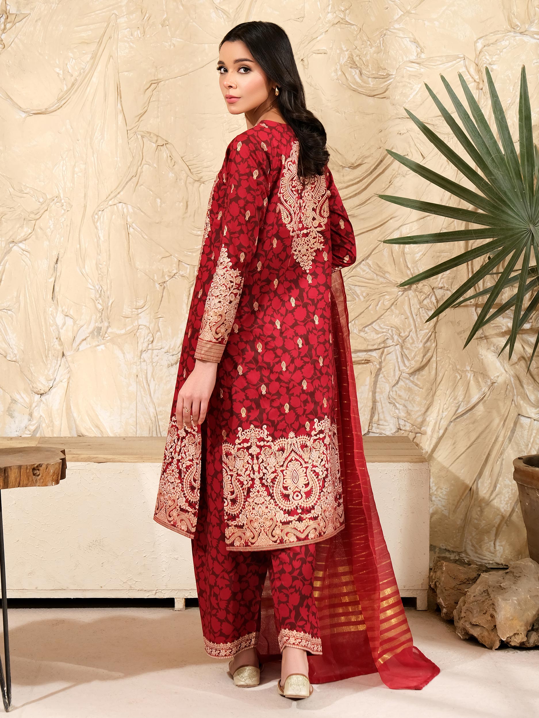 3 Piece Lawn Suit (Pret)