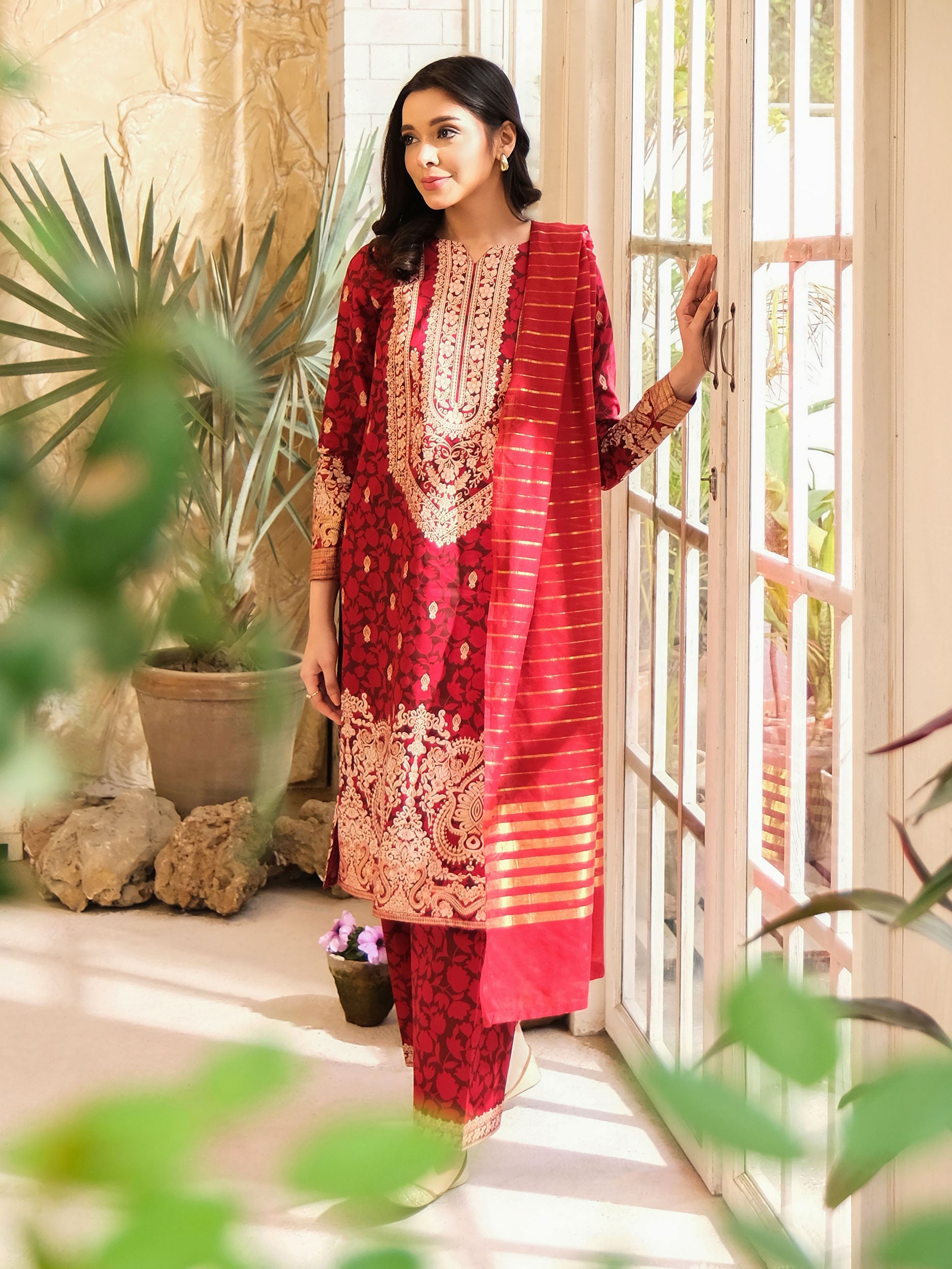 3 Piece Lawn Suit (Pret)