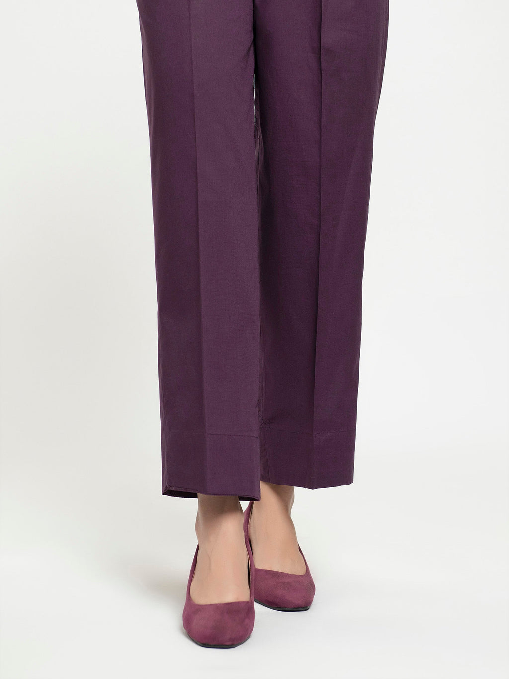 Plain Crape Trouser