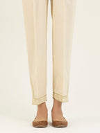Cambric Trouser-Embroidered (Pret)