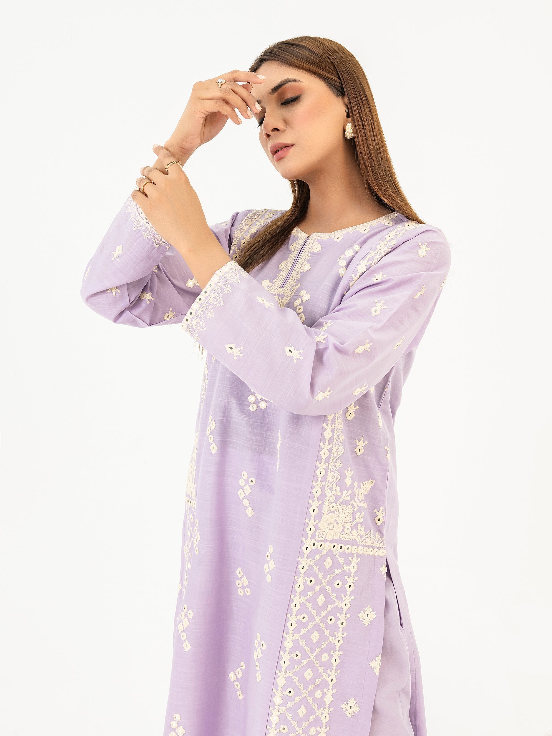 2 Piece Lawn Suit-Embroidered (Pret)