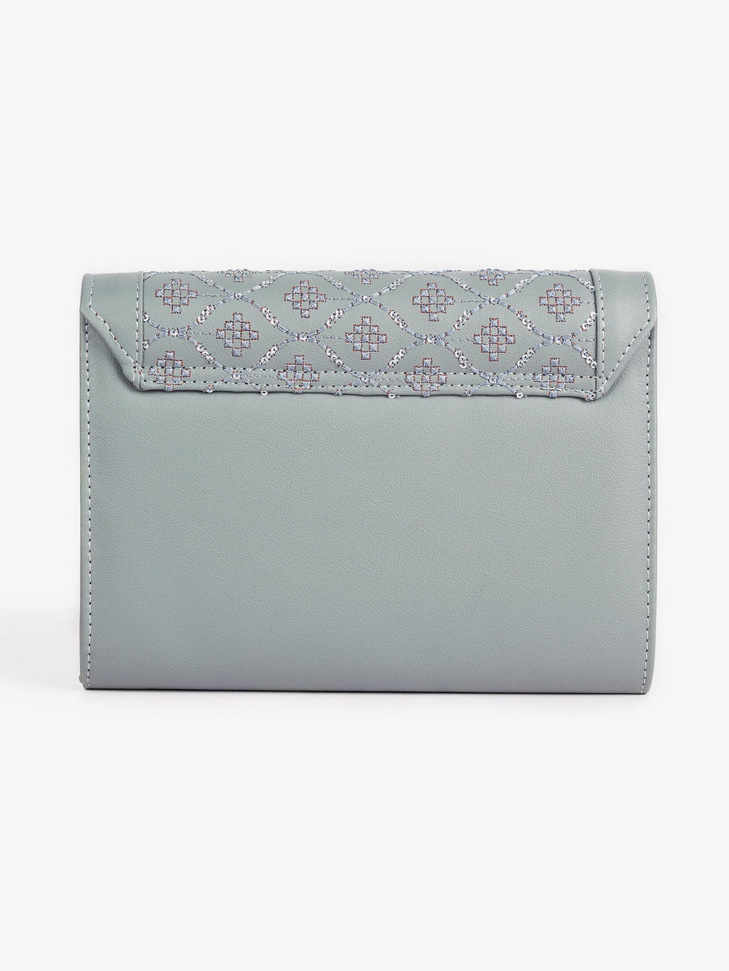Embroidered Clutch