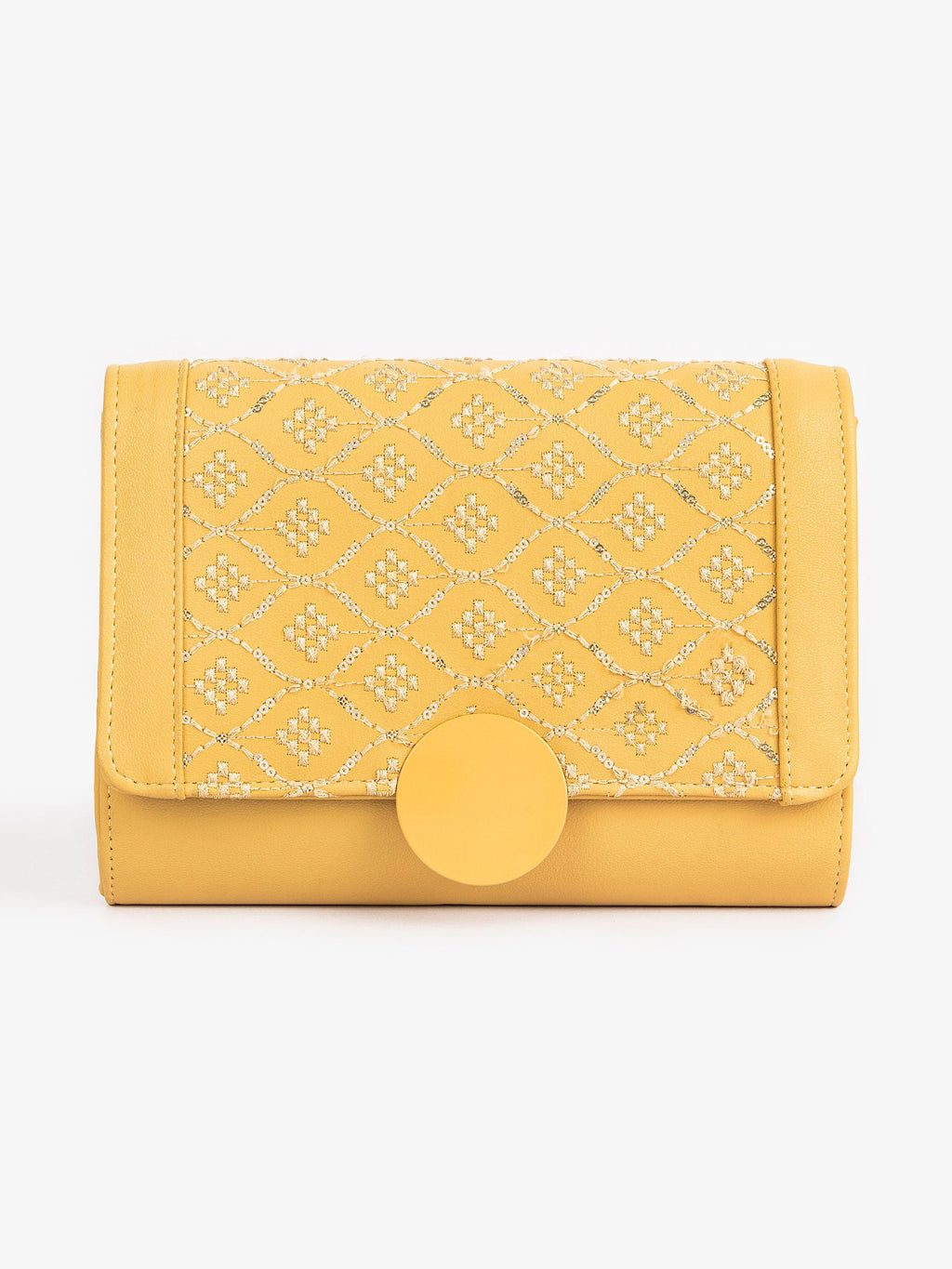 Embroidered Clutch
