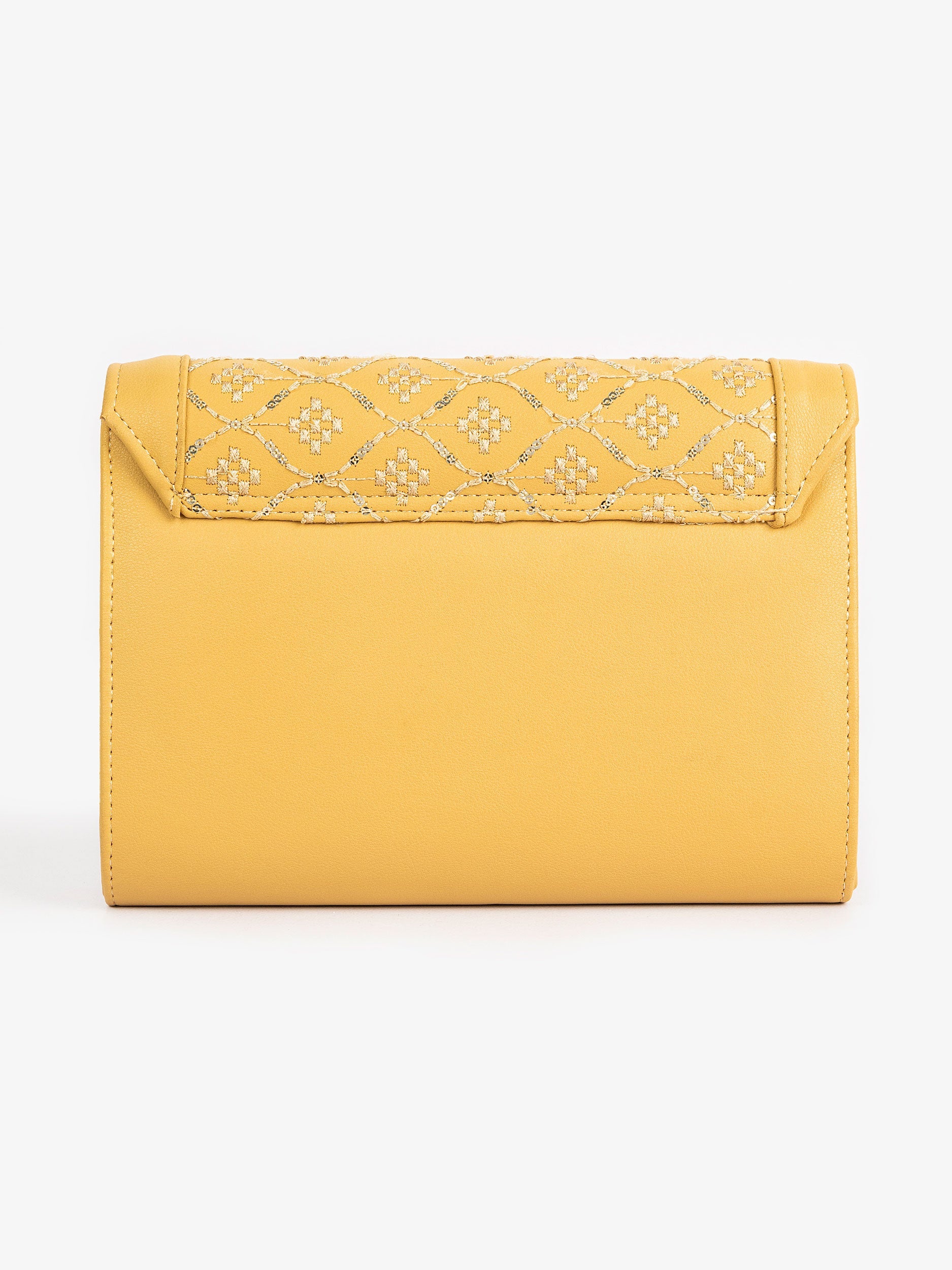 Embroidered Clutch