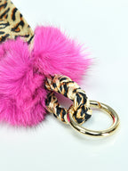 Pompom Tasseled Key Chain