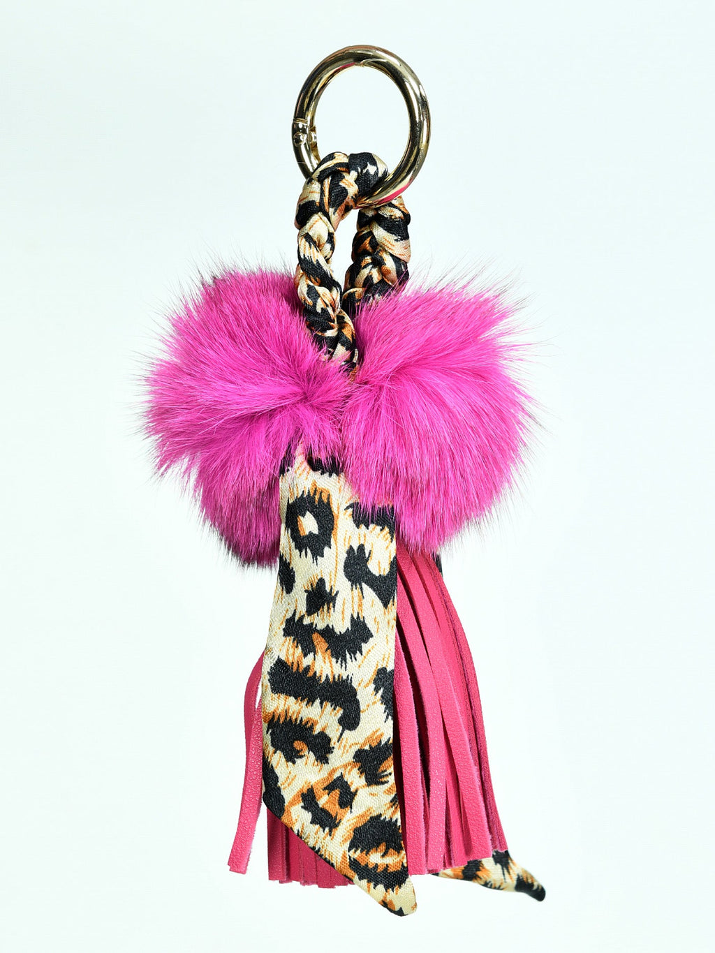 Pompom Tasseled Key Chain