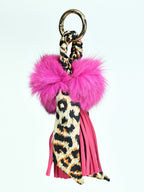 Pompom Tasseled Key Chain