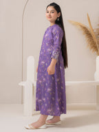 Lawn Frock-Embroidered