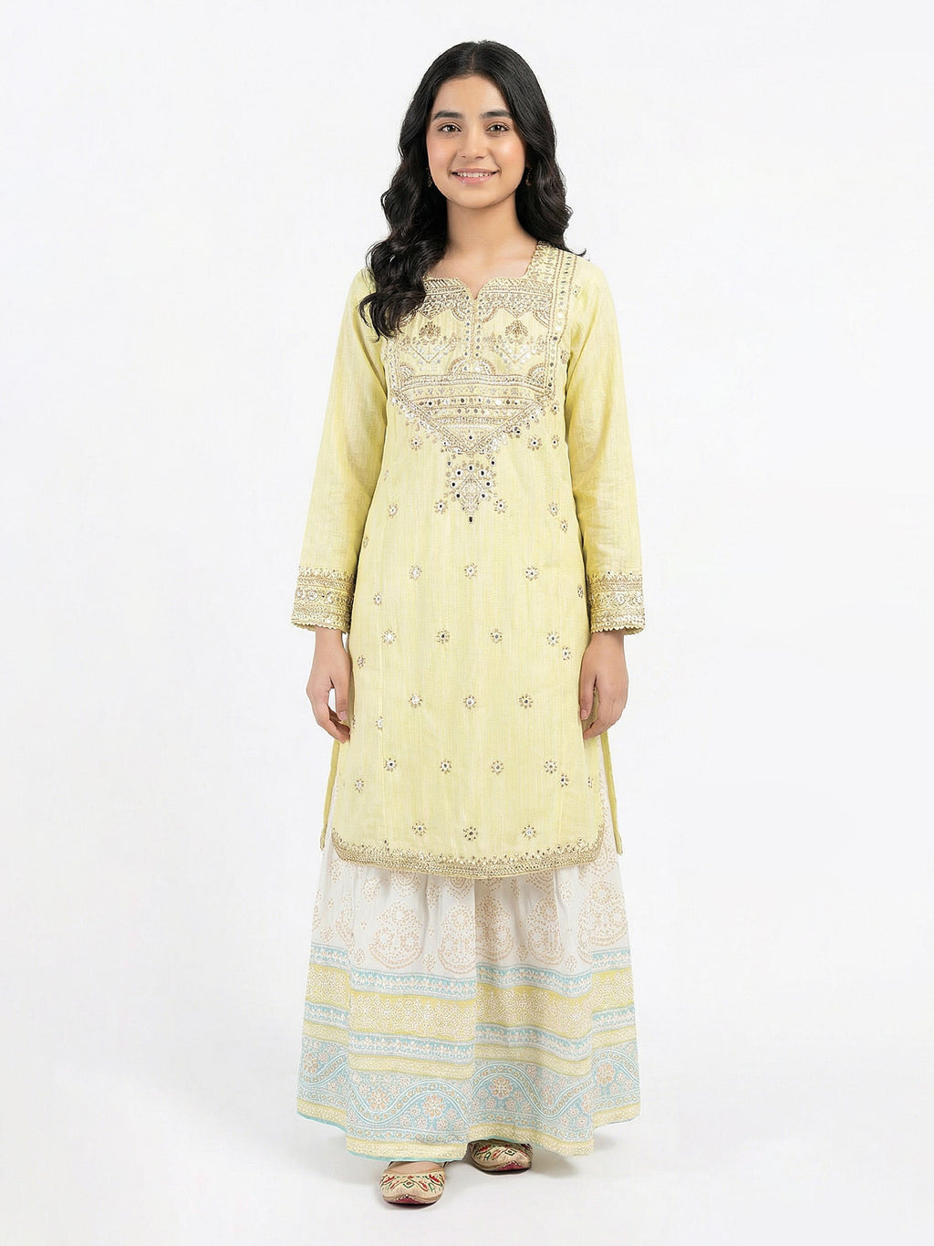 2 Piece Missouri Suit- Embroidered (Pret)