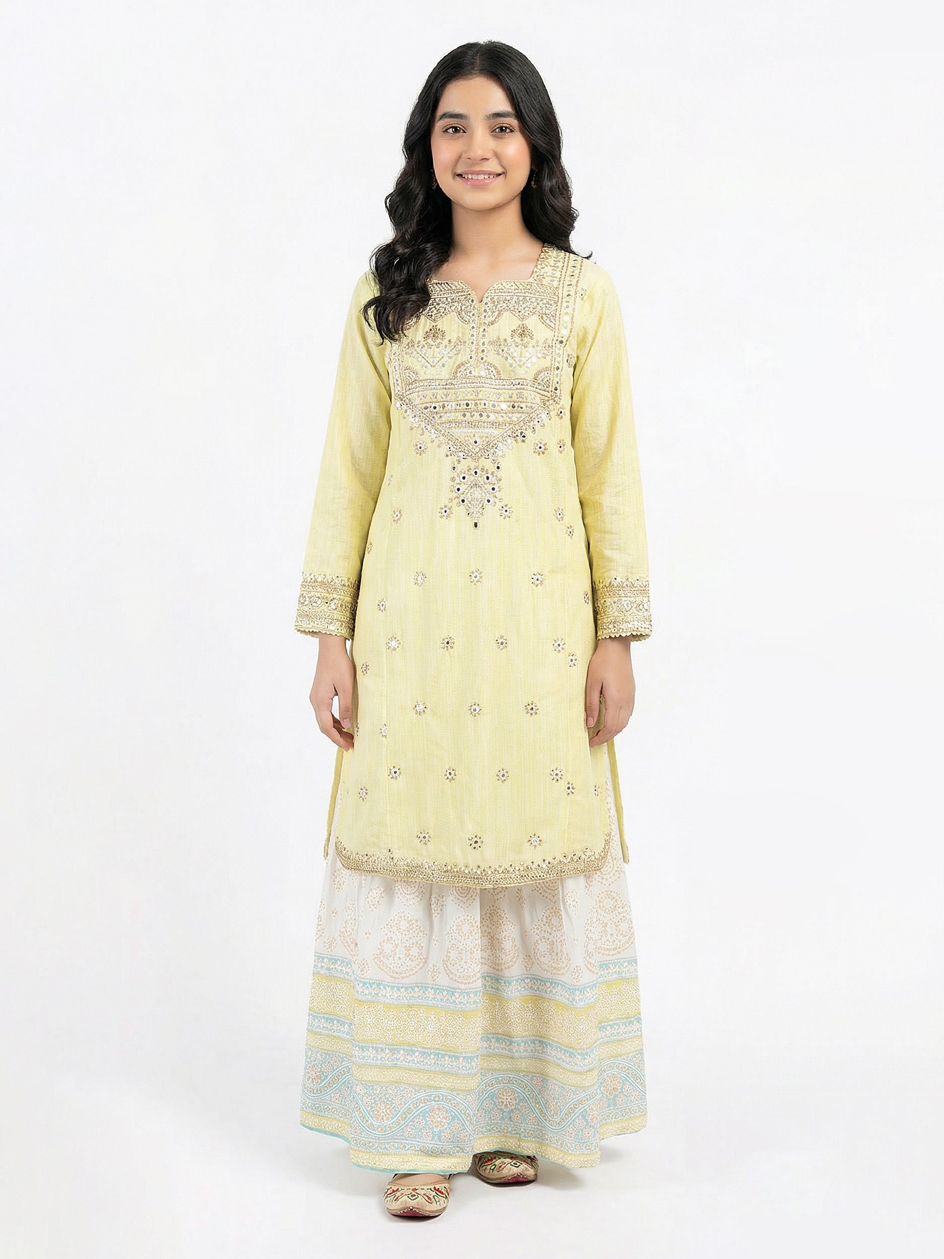 2 Piece Missouri Suit- Embroidered (Pret)