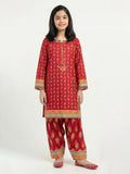 2 Piece Lawn Suit- Embroidered (Pret)