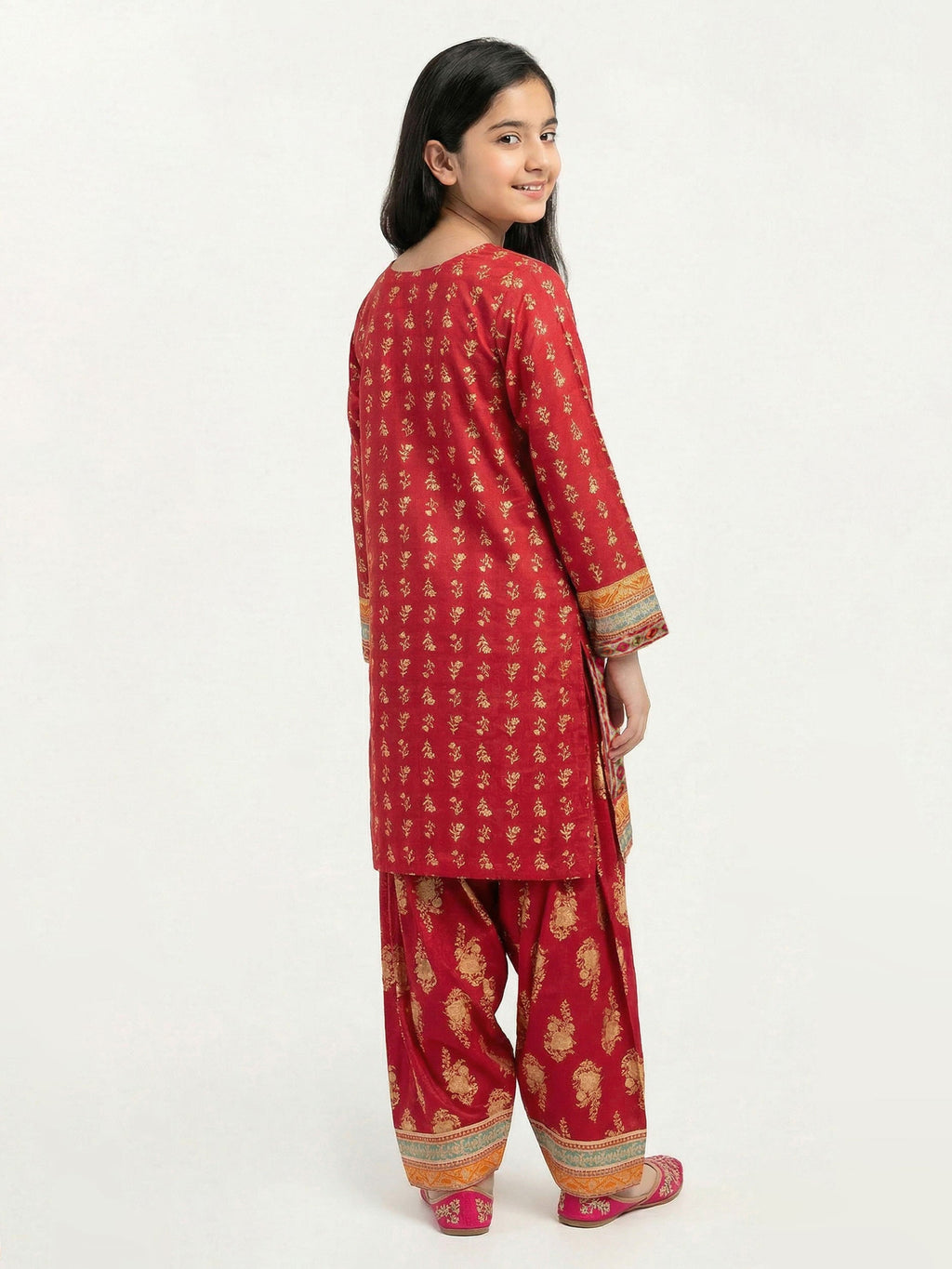 2 Piece Lawn Suit- Embroidered (Pret)