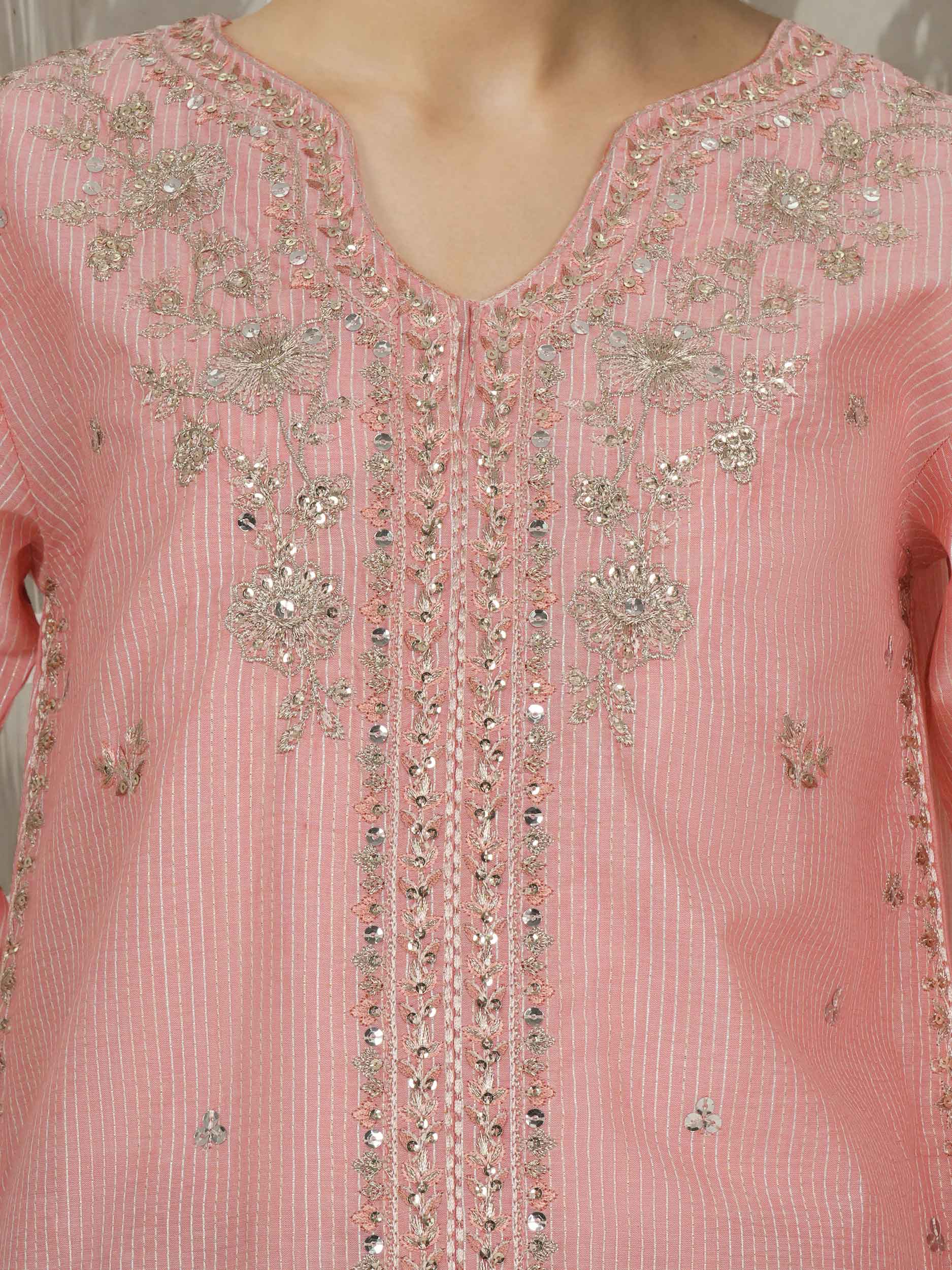 2 Piece Missouri Suit- Embroidered (Pret)