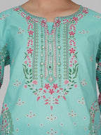 2 Piece Lawn Suit- Embroidered (Pret)